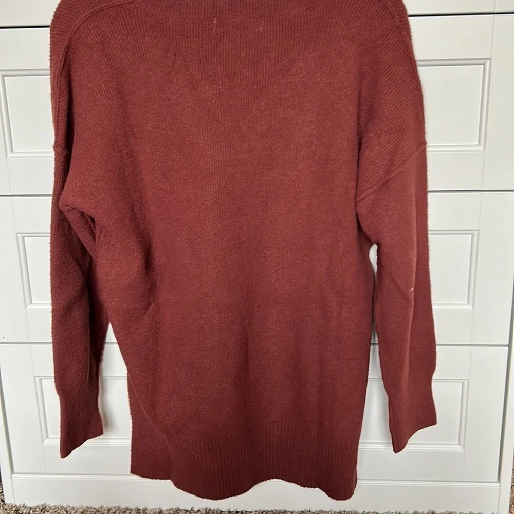 Abercrombie and Fitch Sweater - Dream Material - Rust Red - M - Picture 2 of 2
